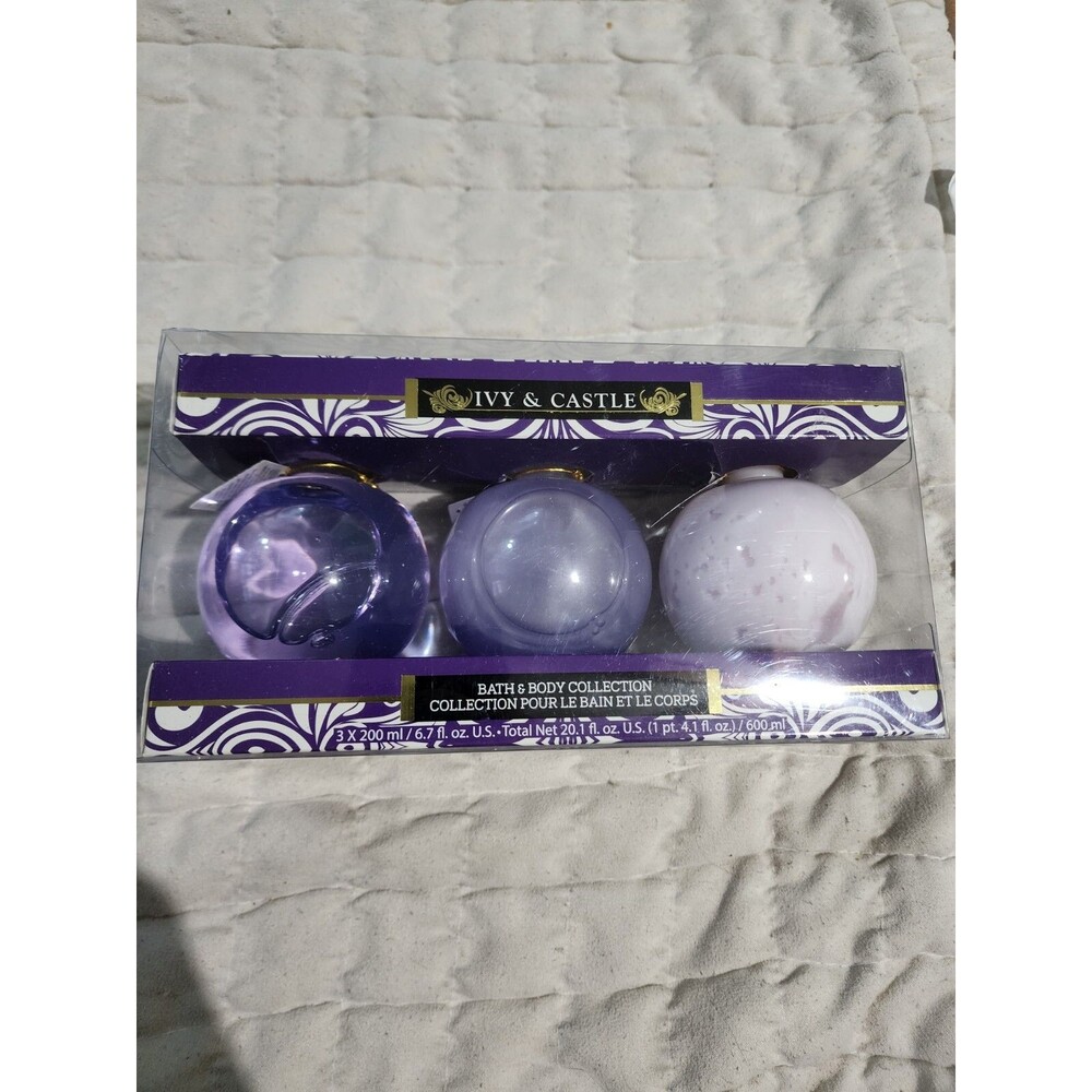 Ivy And Castle Bath And Body Collection White Tea And Plum Scent